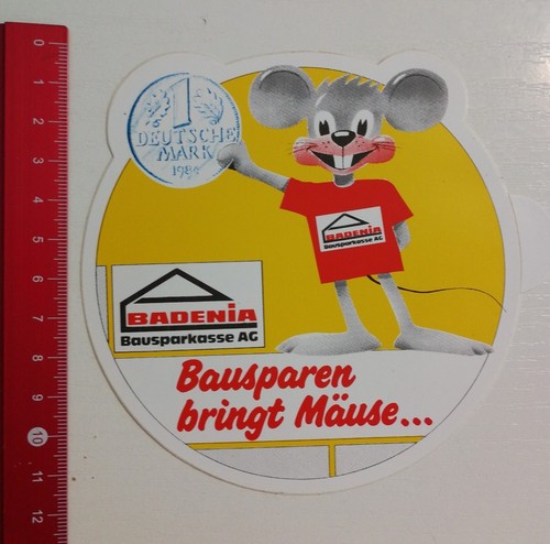 Aufkleber sticker badenia - aufkleber/sticker:,